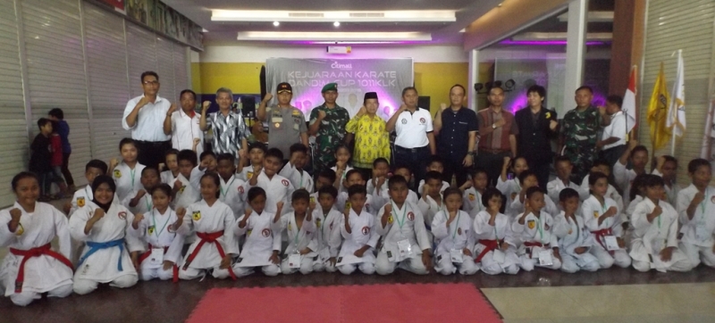 Wabup Buka Kejuaraan Karate Dandim 1011/KLK 