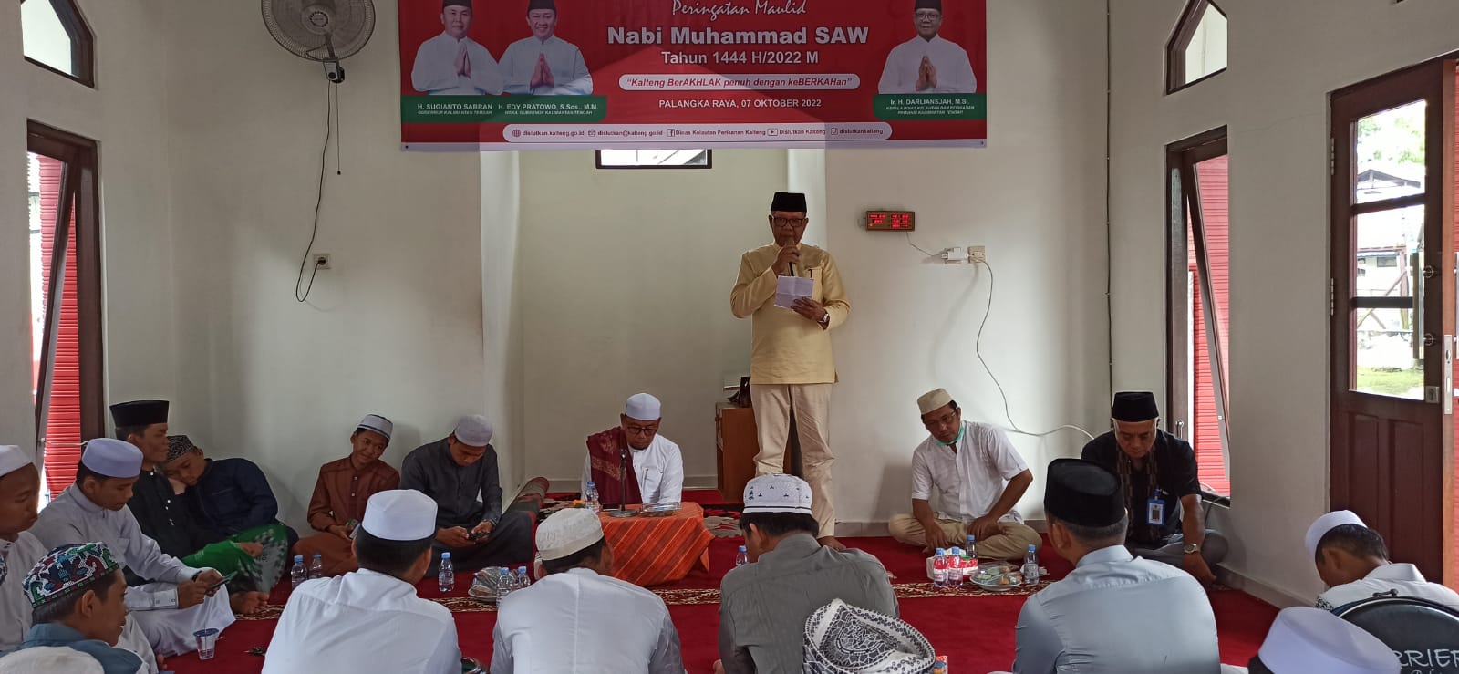 Tingkatkan Iman dan Taqwa, Dislutkan Prov. Kalteng Gelar Peringatan Maulid Nabi Muhammad SAW
