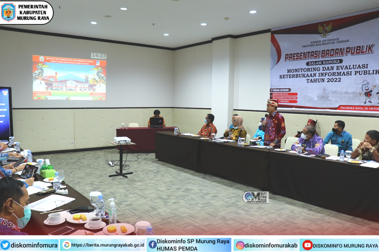 Sekda Mura : Tingkatkan Peran Masyarakat dalam Keterbukaan Informasi Publik, Maksimalkan Portal Layanan Info Publik