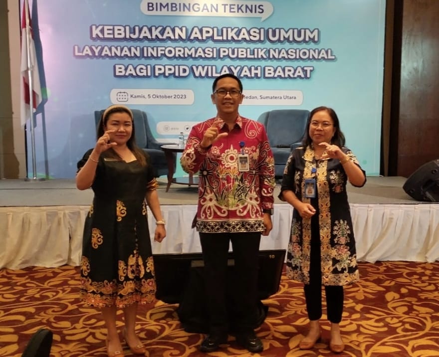 Diskominfosantik Kalteng Hadiri Bimtek Kebijakan Aplikasi Umum Layanan Informasi Publik Nasional Bagi PPID Wilayah Barat