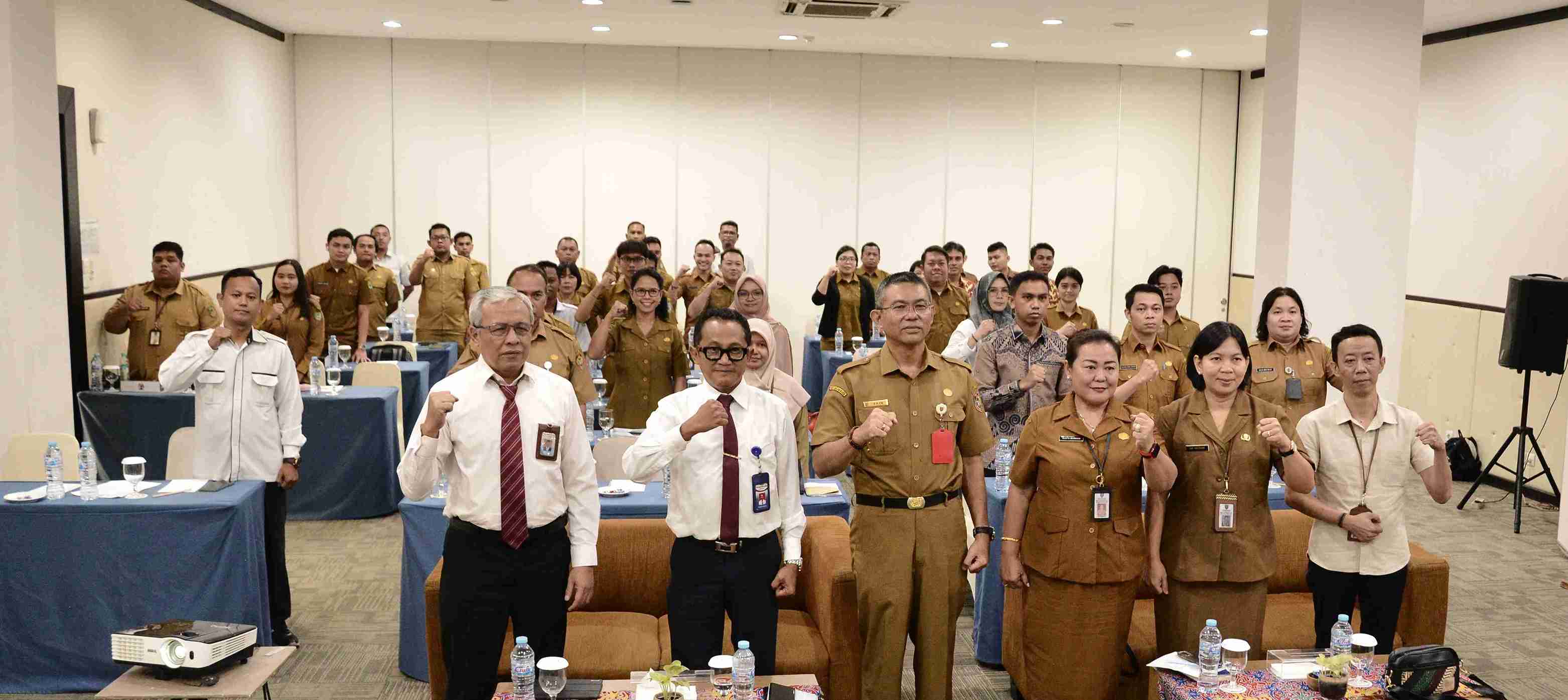 Tim Sekretariat GWPP Adakan Rapat Asistensi dan Supervisi LPPD Kabupaten/Kota Regional Kalimantan Tengah