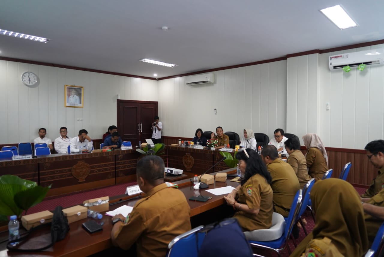 Evaluasi Inflasi Kalteng, Sahli Yuas Eko Pimpin Rapat TPID terhadap Rilis BPS bulan September 2024