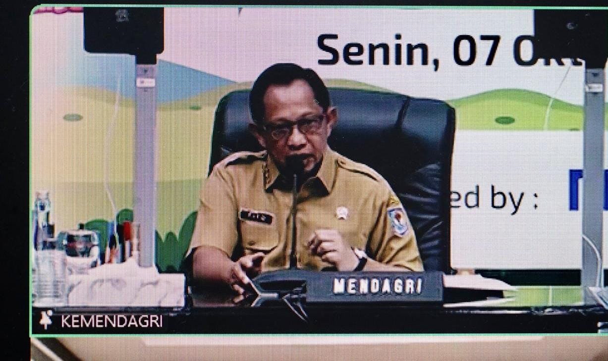 Sahli Gubernur Yuas Elko Hadiri Rakor Pengendalian Inflasi Minggu Pertama Oktober 2024 Secara Virtual