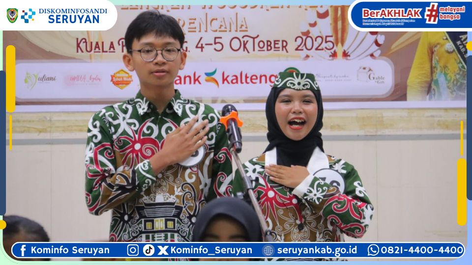 Apresiasi Duta GenRe Seruyan 2025: Wujudkan Remaja Sehat, Berkarakter, dan Siap Menyongsong Indonesia Emas 2045