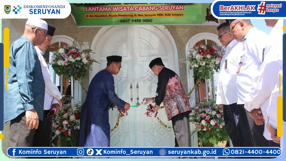 Kantor Baru PT. Lantama Wisata Hadir di Seruyan, Wabup Seruyan: Layani Jamaah dengan Amanah dan Profesional