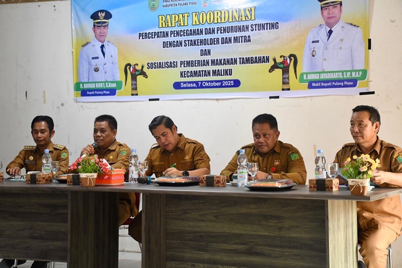 Pemkab Pulang Pisau Perkuat Komitmen Percepatan Penurunan Stunting
