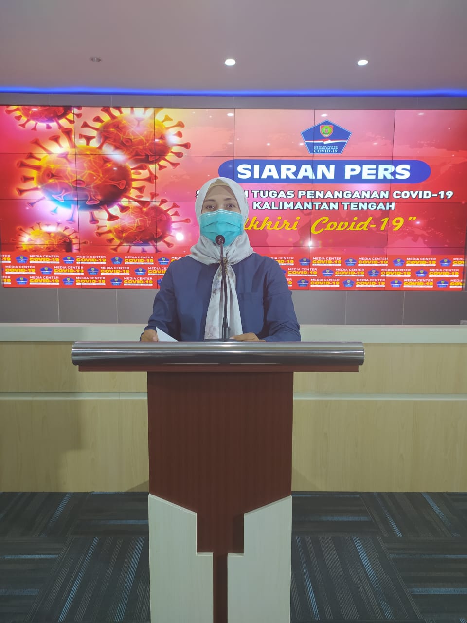 Perkembangan Terbaru Kasus Covid-19 di Kalteng : Sembuh 10 Orang dan Konfirmasi Baru 42 Orang