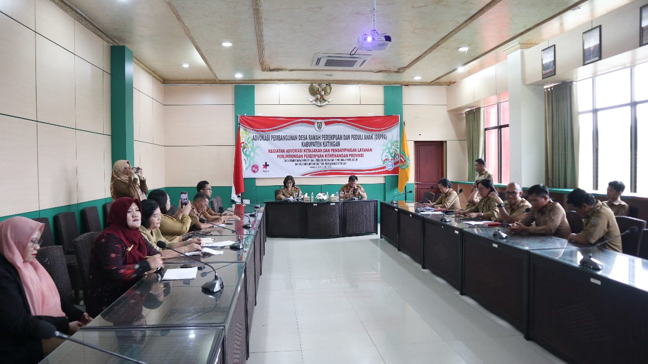 DP3APPKB Gelar Advokasi Pembangunan Desa Ramah Perempuan dan Peduli Anak Kab. Katingan