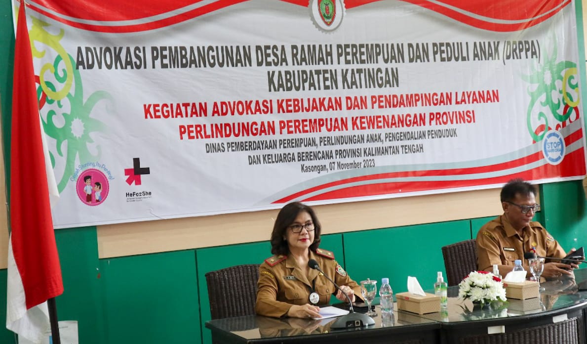 DP3APPKB Gelar Advokasi Pembangunan Desa Ramah Perempuan dan Peduli Anak Kab. Katingan