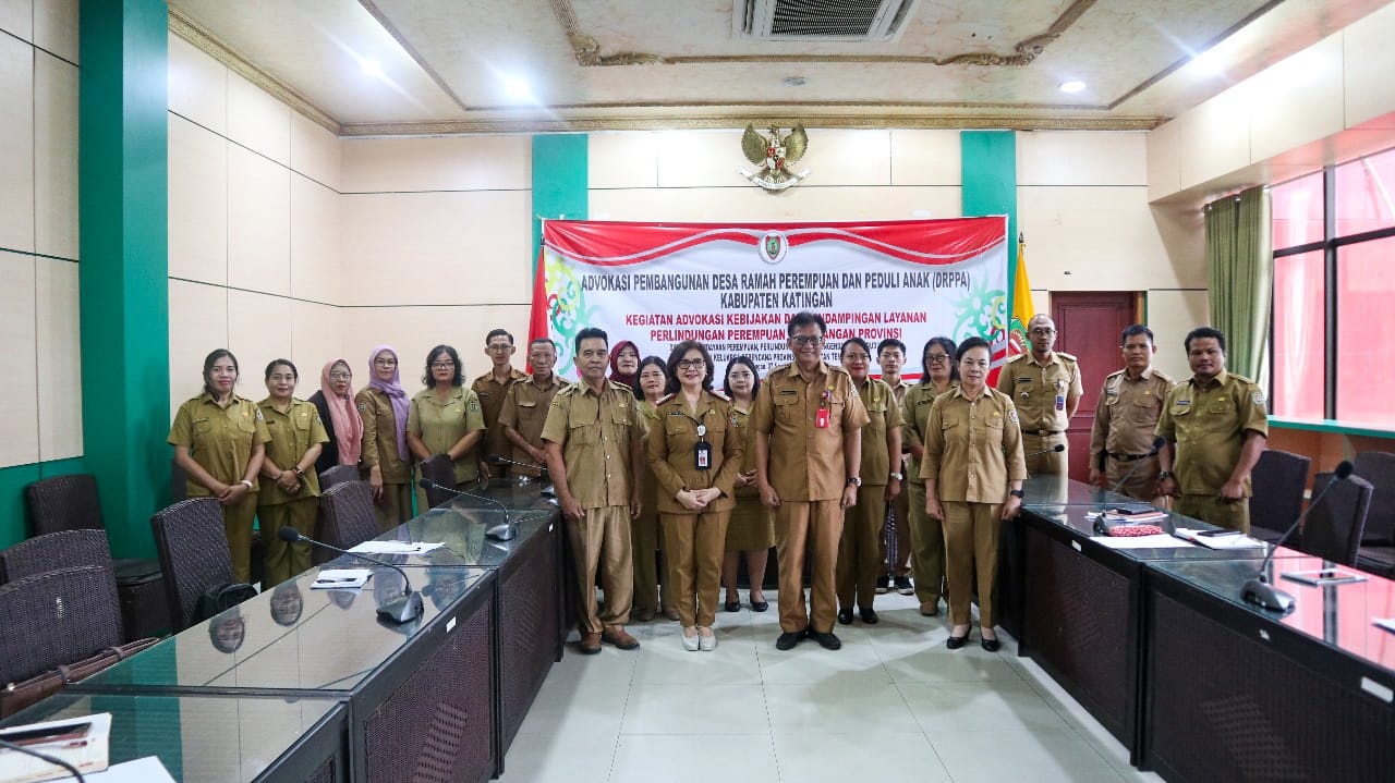 DP3APPKB Gelar Advokasi Pembangunan Desa Ramah Perempuan dan Peduli Anak Kab. Katingan