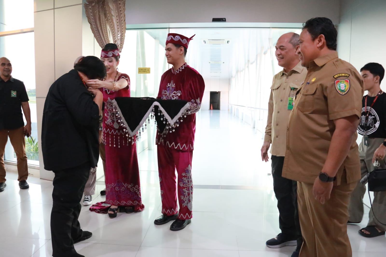 Wagub Edy Pratowo Sambut Menteri LHK dan Kepala BRGM RI
