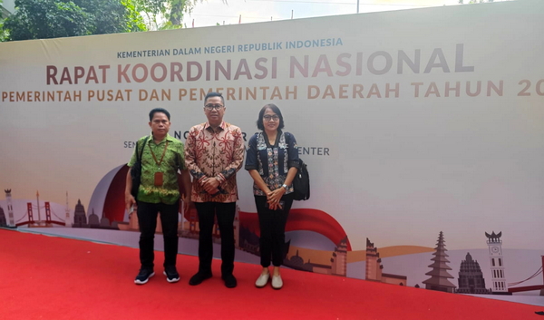 Kepala Bappedalitbang Dampingi Gubernur Kalteng Hadiri Rakornas Penyelenggarakan Pemerintah Daerah di Sentul