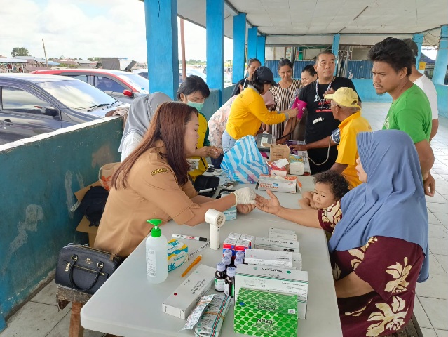 Dinkes Prov. Kalteng Gelar Bakti Kesehatan di Kelurahan Pahandut, Kota Palangka Raya