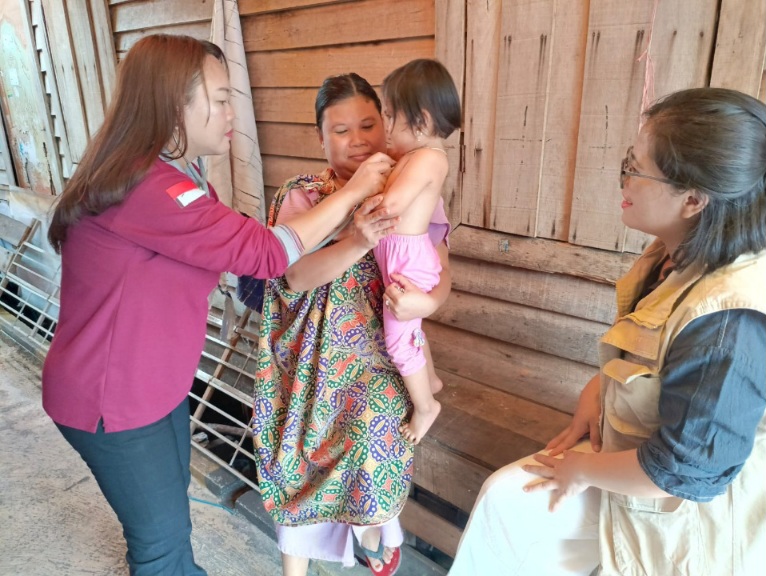 Dinkes Prov. Kalteng Gelar Bakti Kesehatan di Kelurahan Pahandut, Kota Palangka Raya