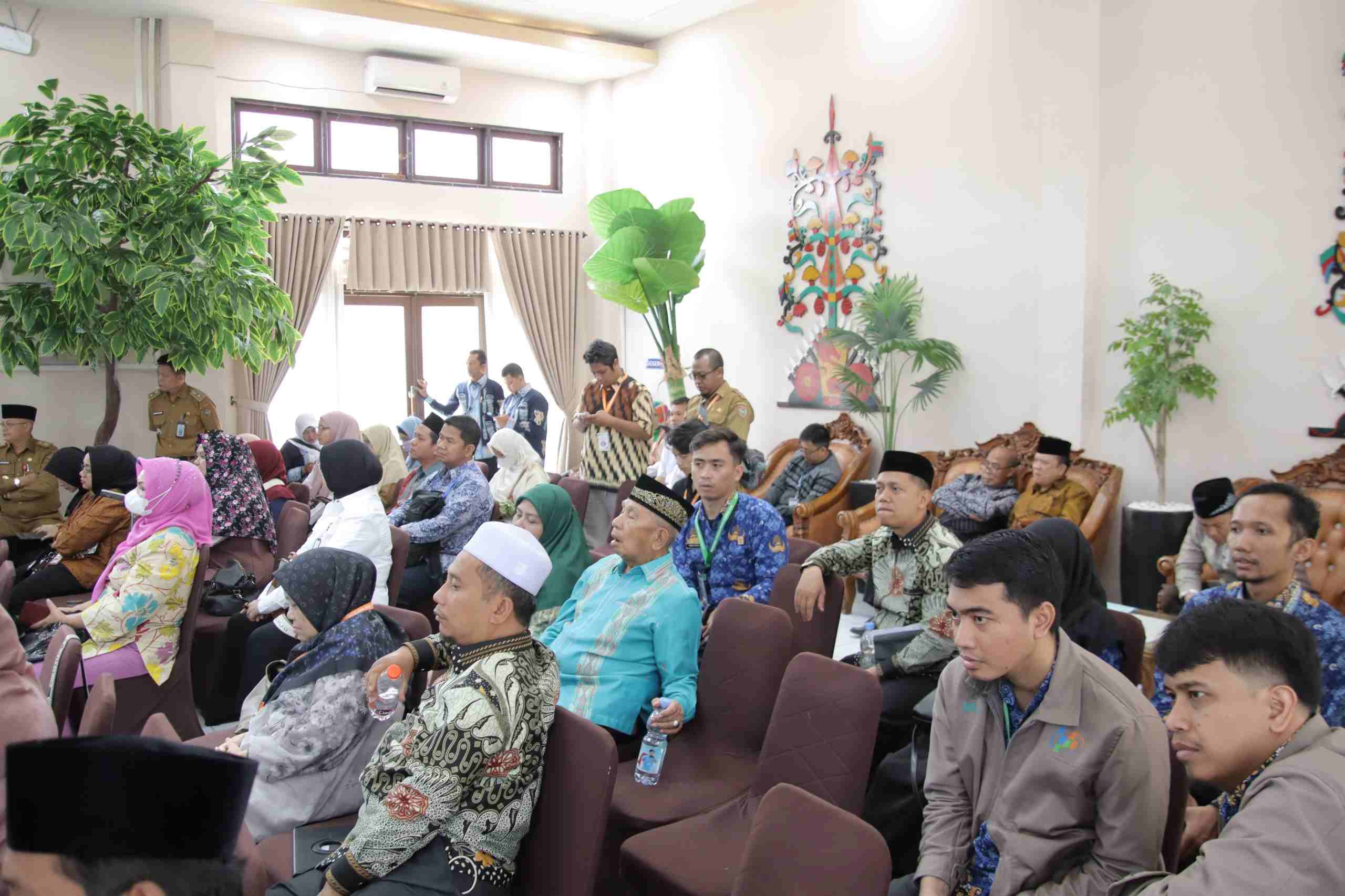 Peserta MTQ KORPRI VII Tingkat Nasional Lantunkan Ayat Suci Al Quran Juz 30 di Aula Dinas PMD