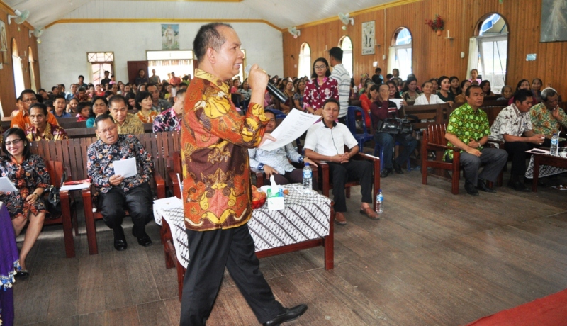 Bupati Natal Bersama SPB Jemaat Kayu Bulan