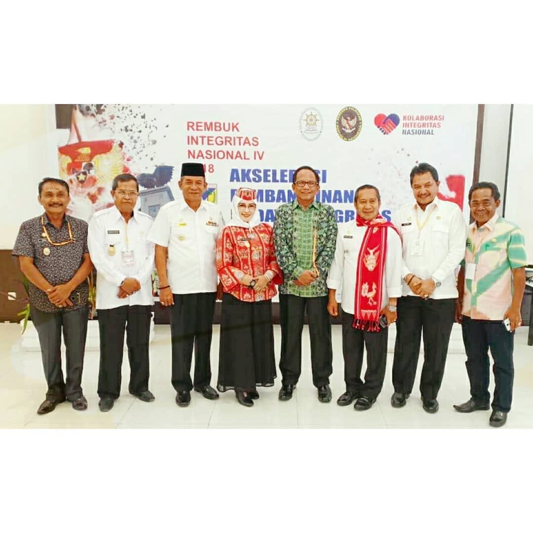 Wakil Walikota Palangka Raya Ikuti Rembuk Integritas Nasional Ke IV
