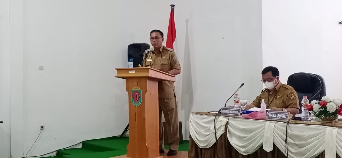 Wakil Bupati Katingan Buka Acara Uji Publik Rancangan Peraturan Daerah Kabupaten Katingan