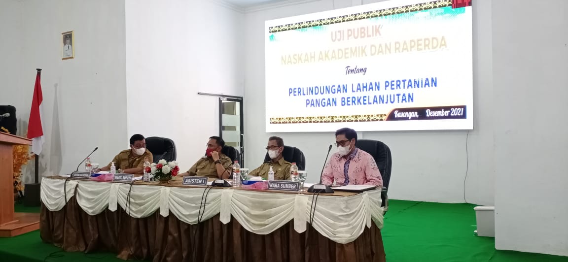 Wakil Bupati Katingan Buka Acara Uji Publik Rancangan Peraturan Daerah Kabupaten Katingan