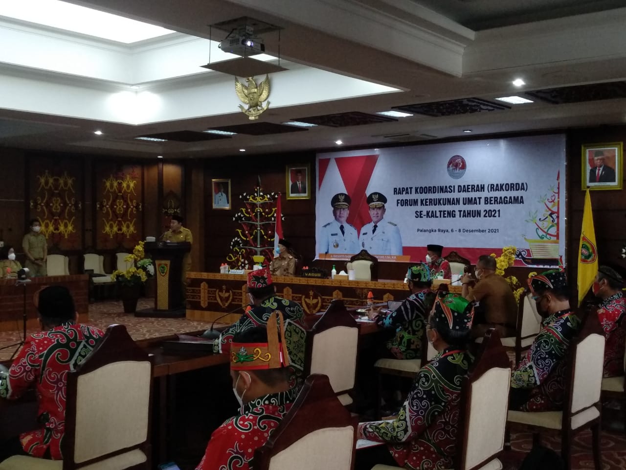 Sekda Katingan Ikuti Rakorda FKUB se-Kalteng Tahun 2021
