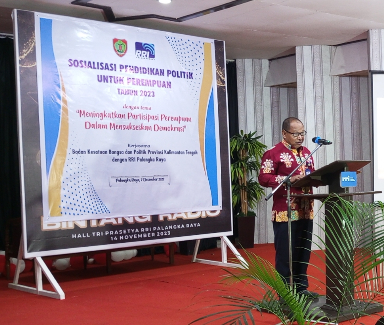 Badan Kesbangpol Prov. Kalteng Gelar Sosialisasi Pendidikan Politik untuk Perempuan Tahun 2023 