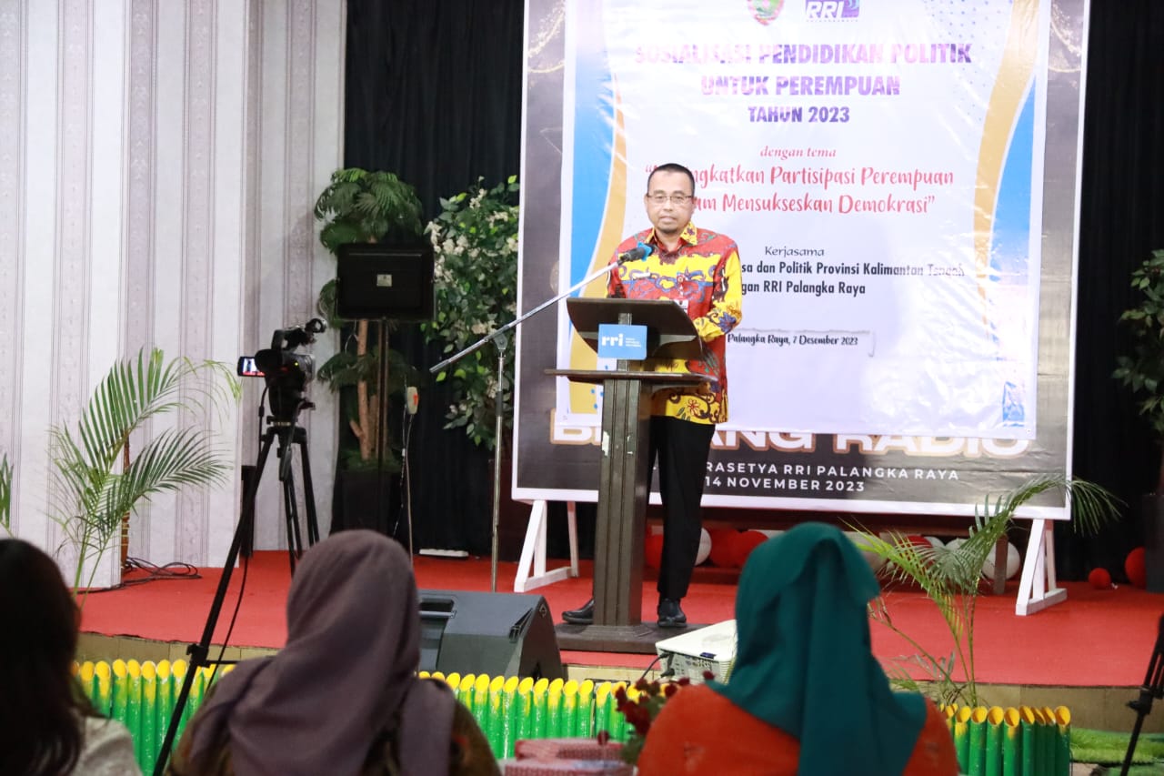 Asisten Adum Sri Suwanto Buka secara Resmi Sosialisasi Pendidikan Politik untuk Perempuan Tahun 2023