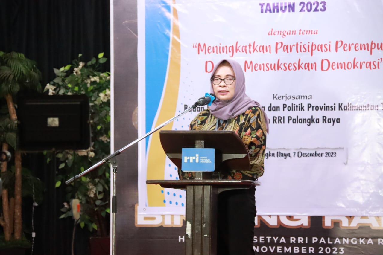 Asisten Adum Sri Suwanto Buka secara Resmi Sosialisasi Pendidikan Politik untuk Perempuan Tahun 2023