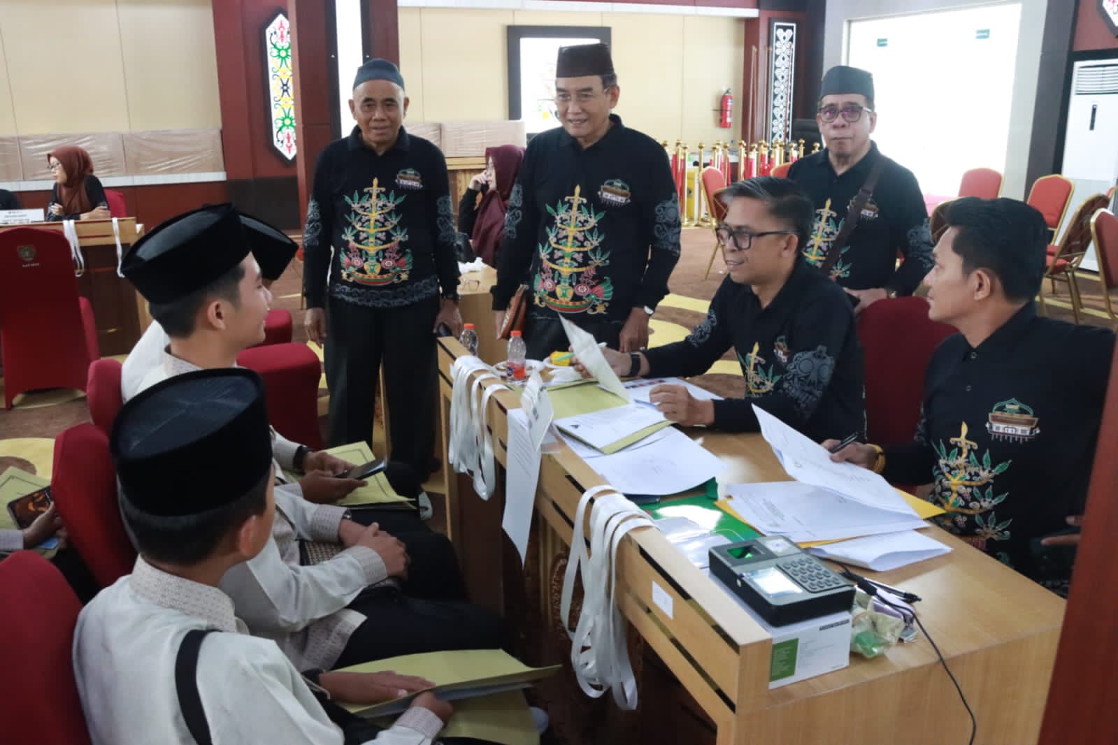 Peserta MTQH XXXII Tingkat Provinsi Kalteng Mulai Registrasi Ulang
