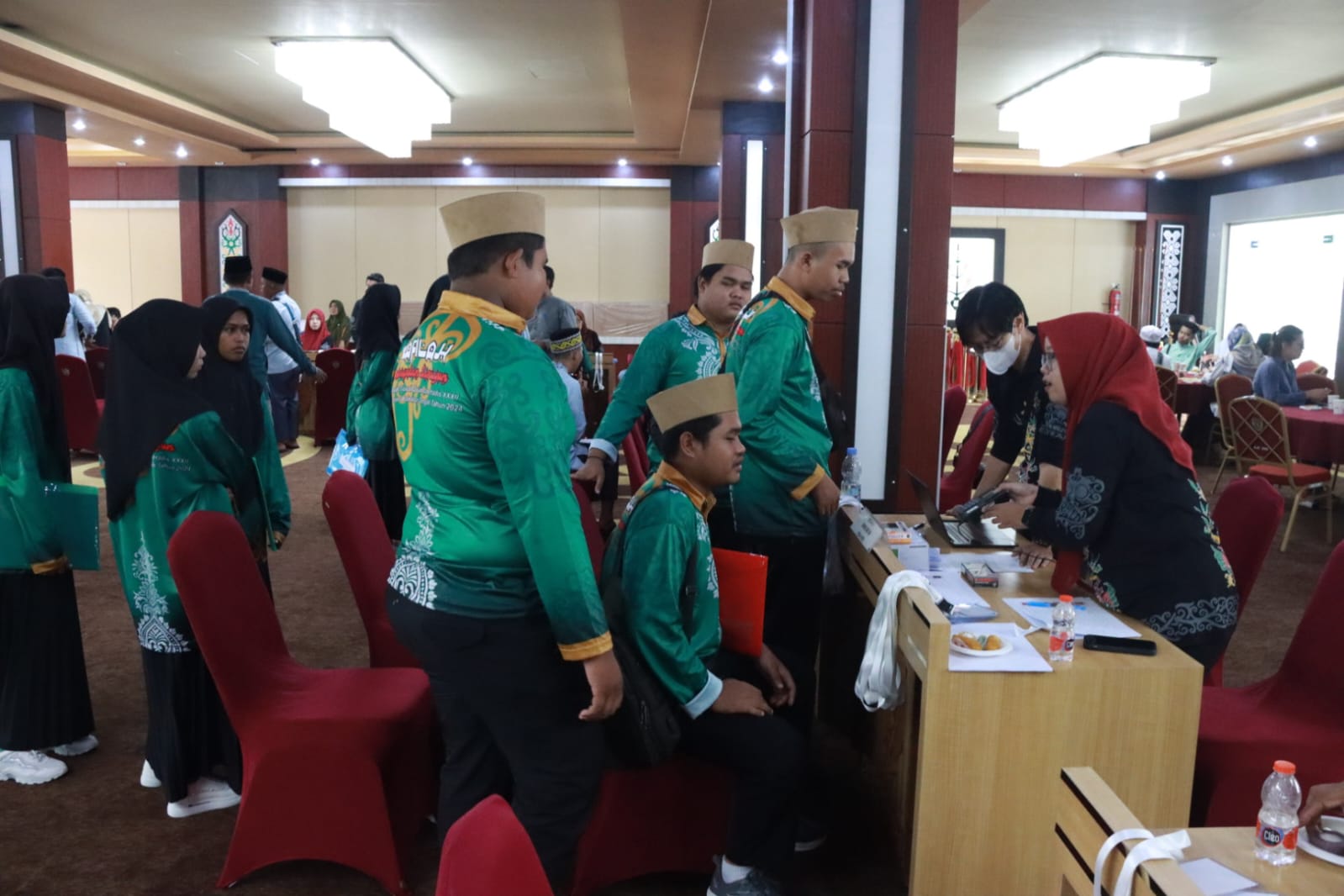 Peserta MTQH XXXII Tingkat Provinsi Kalteng Mulai Registrasi Ulang