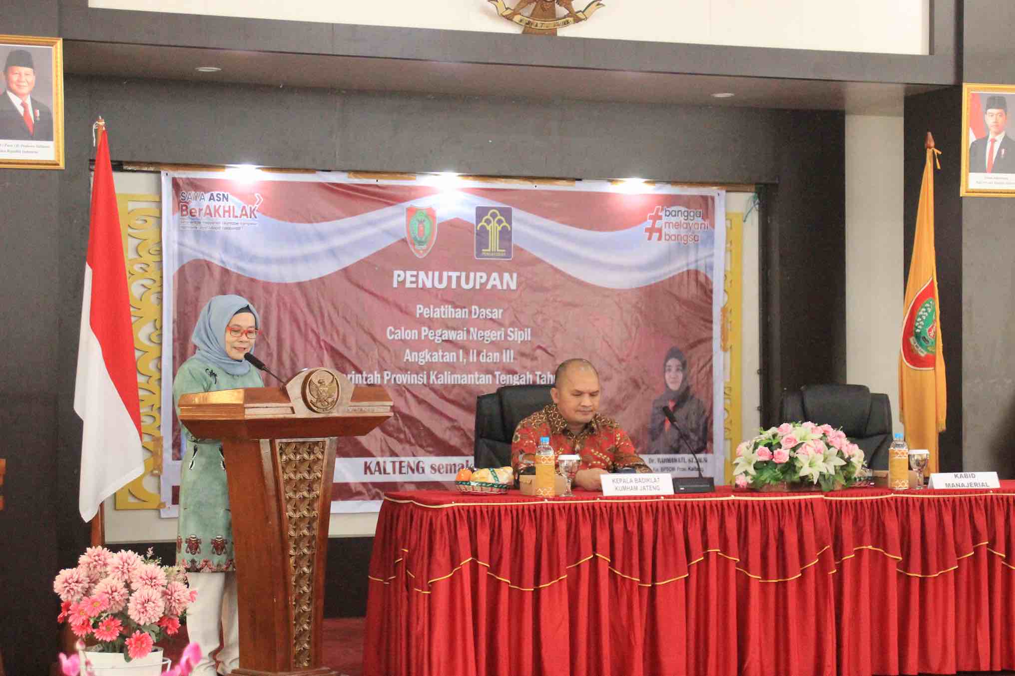 Latsar CPNS Kemenkumham Provinsi Kalimantan Tengah Tahun 2024 Resmi Ditutup