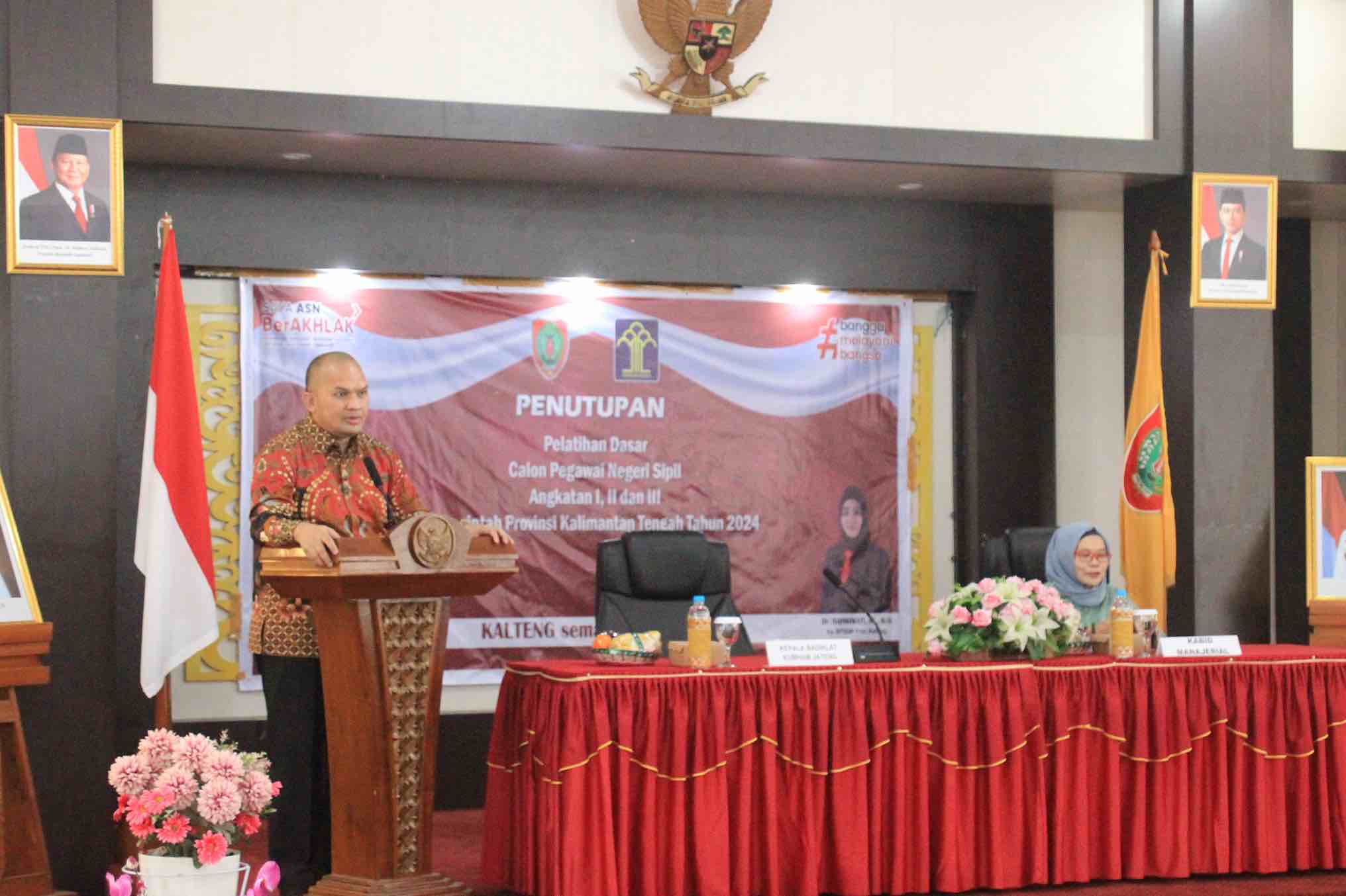 Latsar CPNS Kemenkumham Provinsi Kalimantan Tengah Tahun 2024 Resmi Ditutup