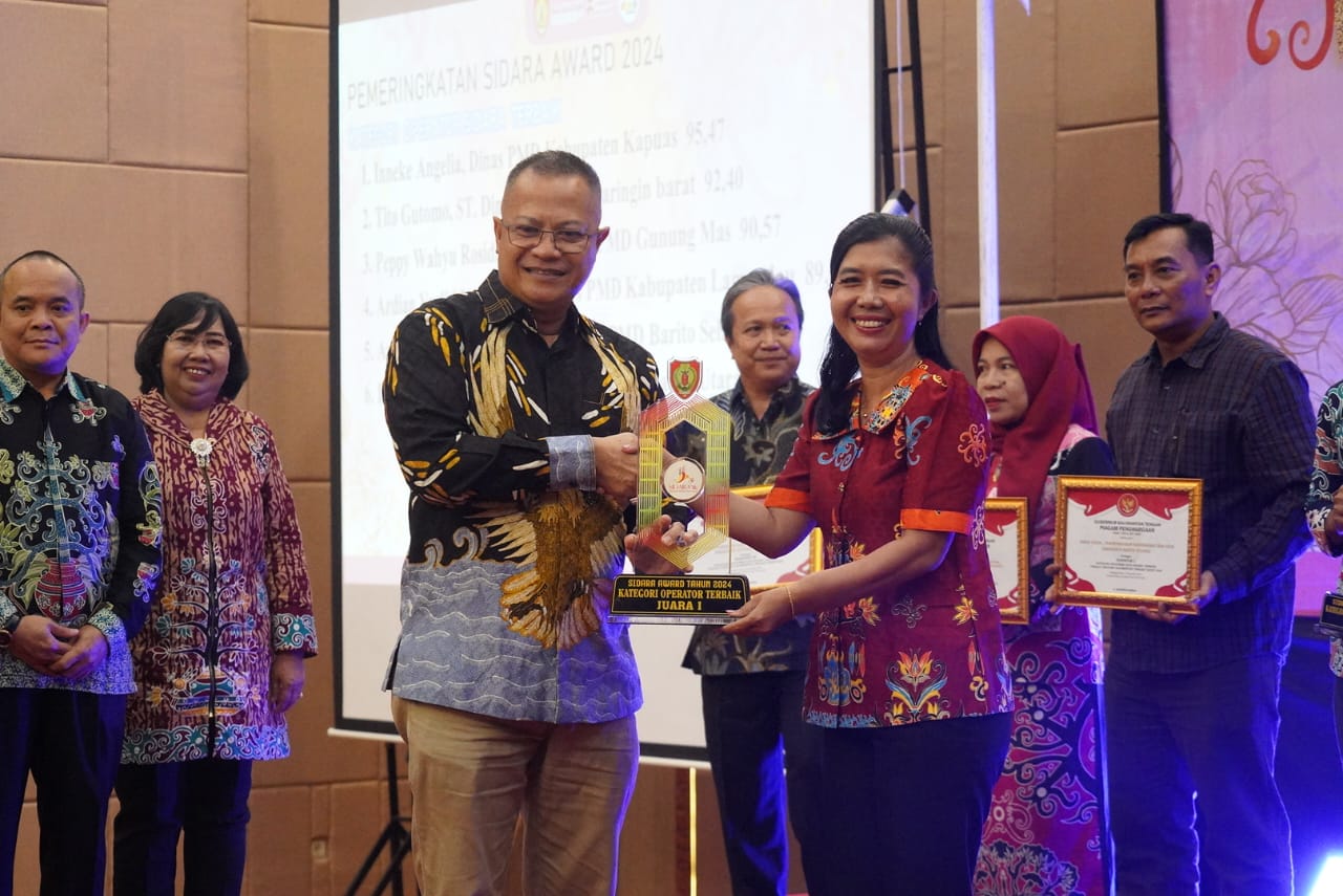 Dukung SDI Tingkat Daerah, Dinas PMD Gelar Malam Penganugerahan SIDARA Award Tahun 2024