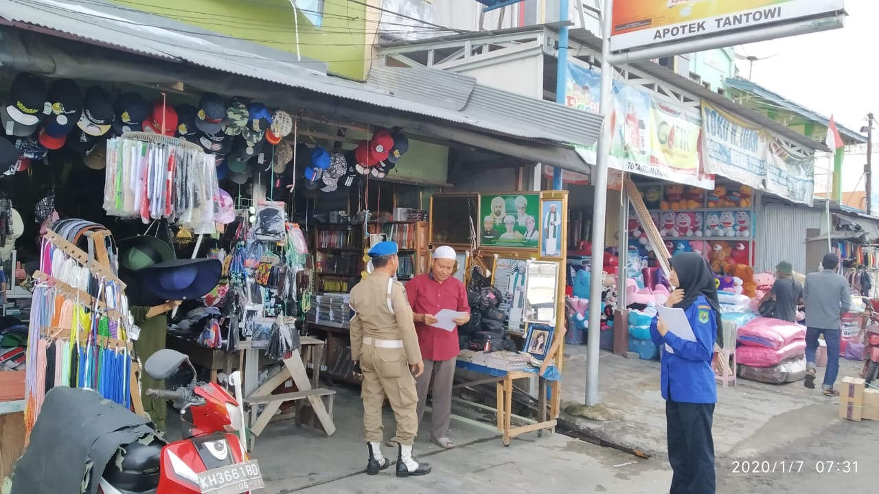 Satpol PP dan Pemadam Kebakaran Kabupaten Kapuas Sosialisasi Perda Nomor 5 Tahun 2011