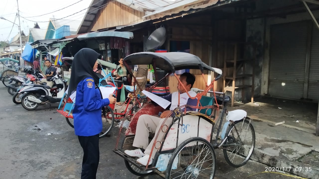 Satpol PP dan Pemadam Kebakaran Kabupaten Kapuas Sosialisasi Perda Nomor 5 Tahun 2011