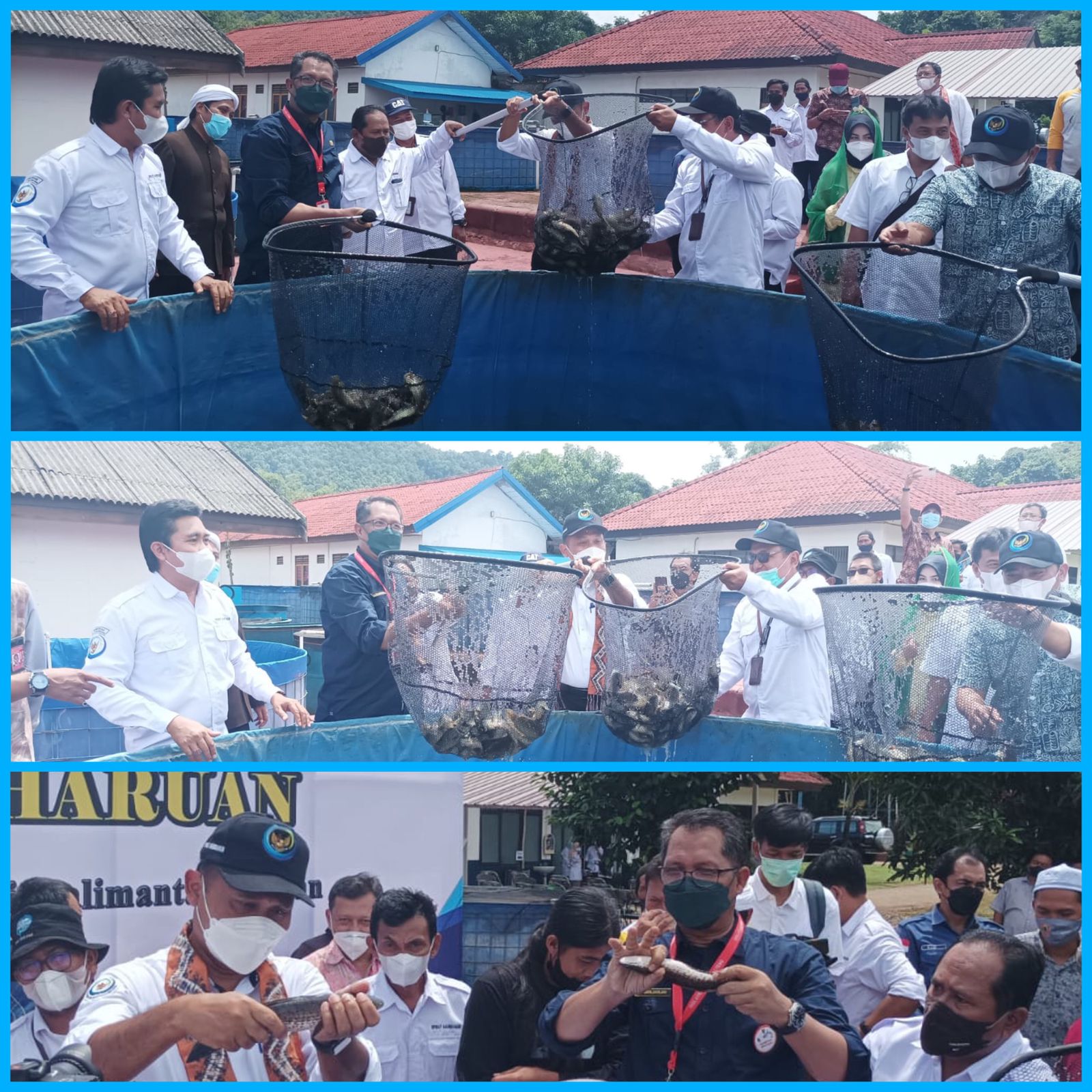 Kadislutkan  Prov.  Kalteng  Hadiri Kegiatan Kunker Dirjen PB-KKP RI ke BPBAT Mandiangin