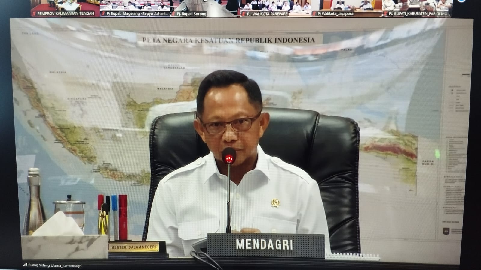 Pemprov Kalteng Ikuti Rapat Penyelesaian Penataan Tenaga Non ASN di Instansi Pemerintah Daerah