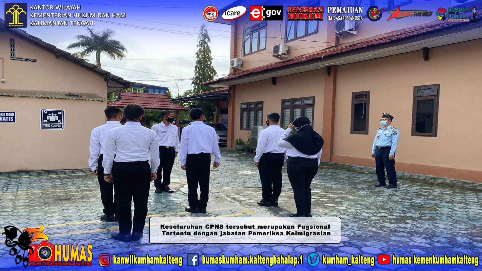 Imigrasi Sampit Lakukan Pembinaan Terhadap CPNS 2019