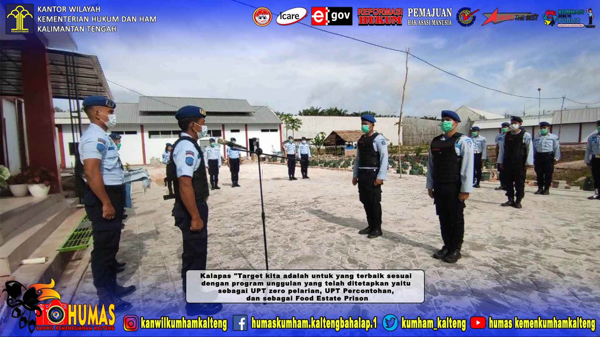 Kalapas Sukamara Kukuhkan Anggota Satops Patnal