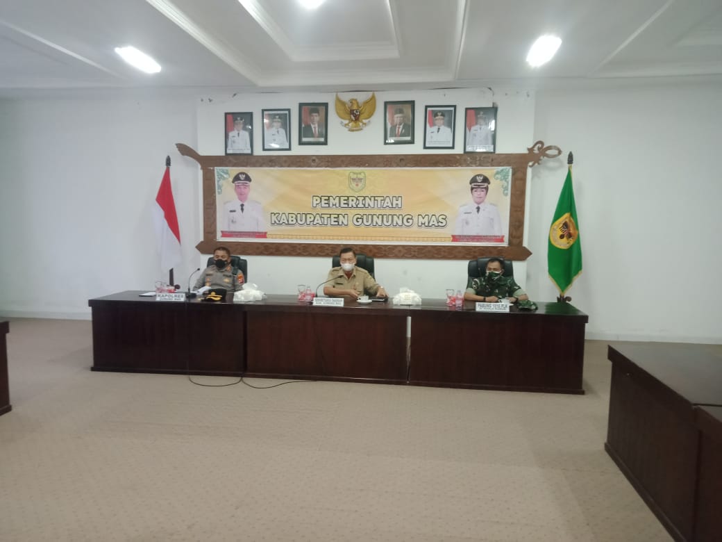 Sekda Ikuti Arahan Presiden Antisipasi Lonjakan Covid-19 Varian Omicron Secara Virtual