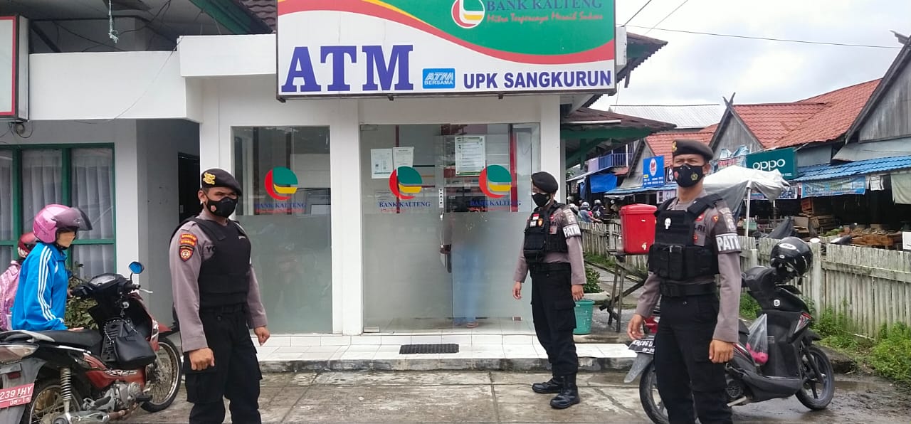 Antisipasi Kejahatan, Unit Patroli Sat Samapta Polres Gumas Rutin Patroli