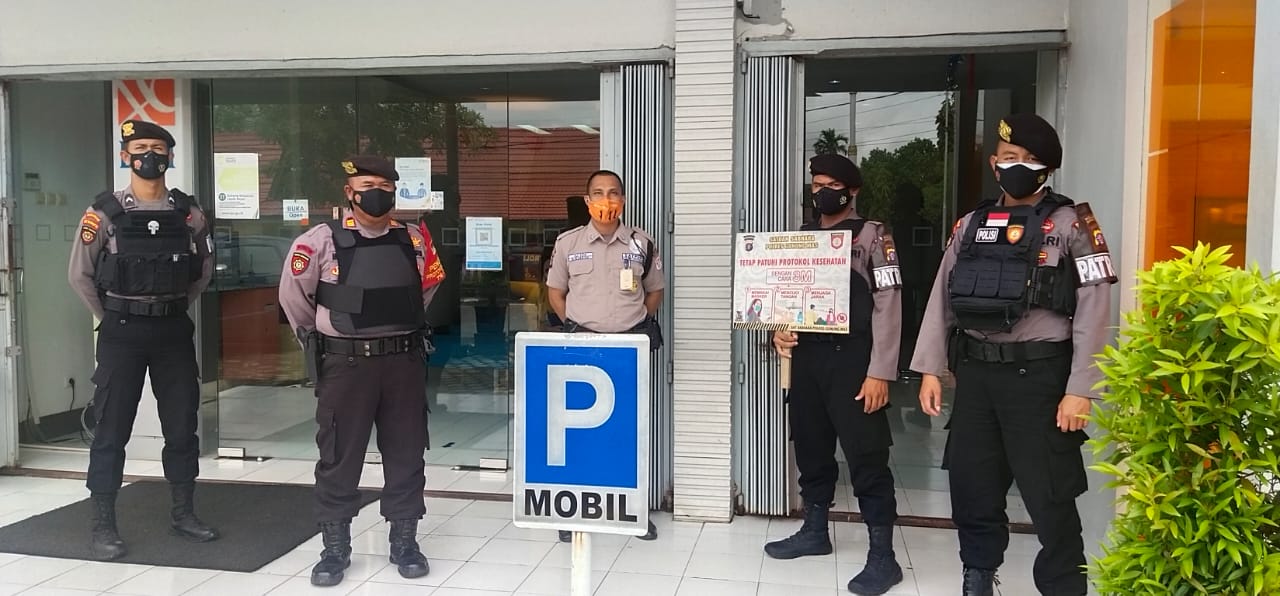 Antisipasi Kejahatan, Unit Patroli Sat Samapta Polres Gumas Rutin Patroli