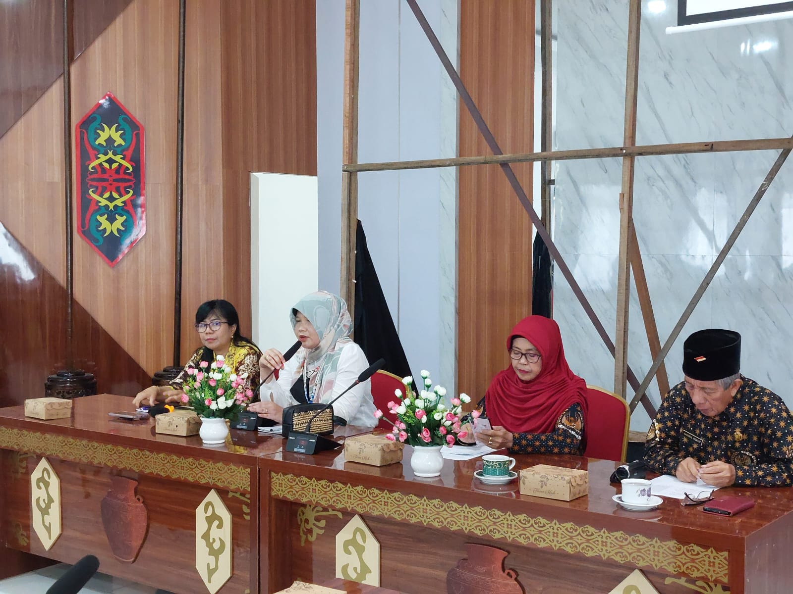 Badan Kesbangpol Prov. Kalteng Terima Kunjungan DHD 45 Prov. Kalsel