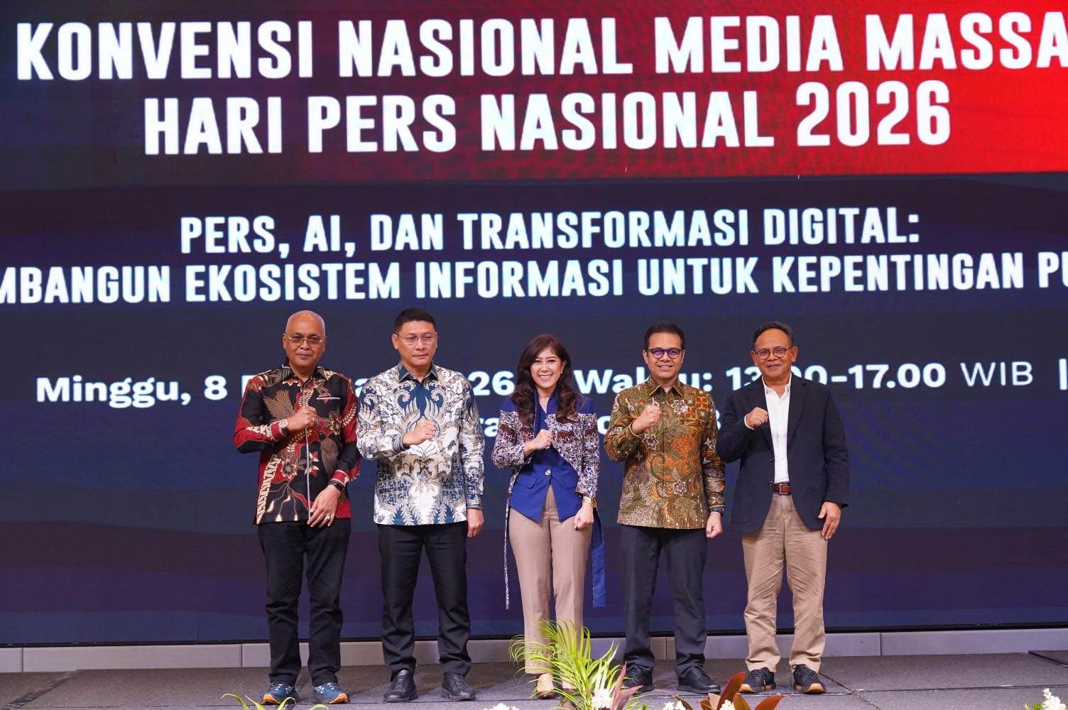 Pesan Menkomdigi di HPN: Kepercayaan Publik Tak Boleh Kalah oleh Algoritma