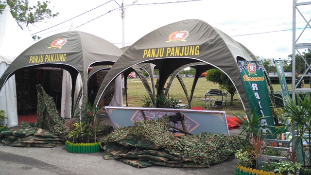 Gelar Karya Kalteng 2018 : Korem 102 Panju Panjung tampilkan Alutsista
