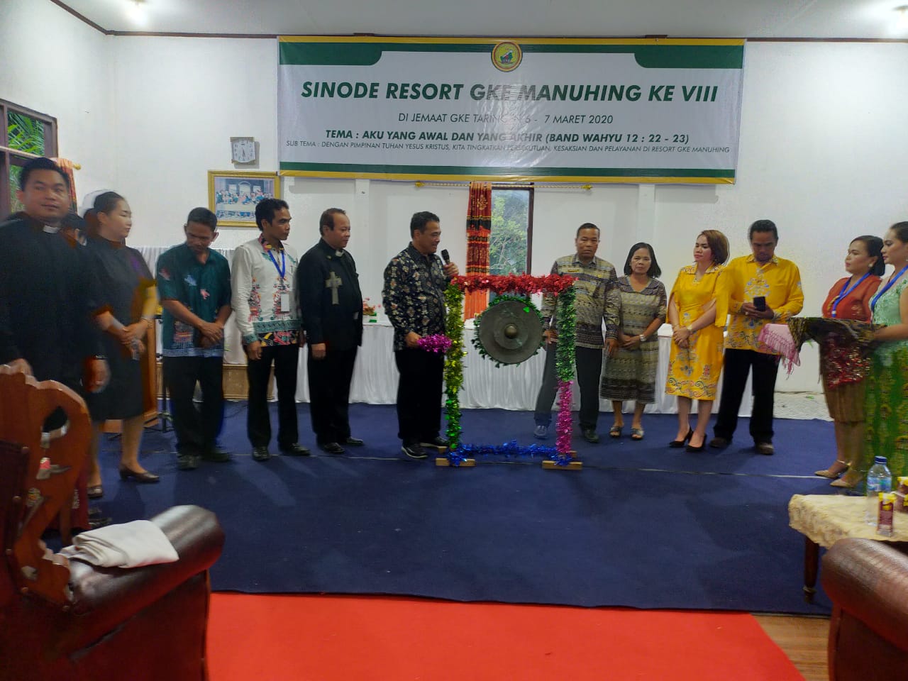 Jemaat GKE Harus Kompak Dalam Kebersamaan