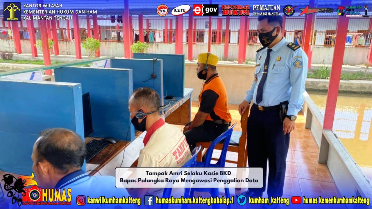 Datangi Rutan Kuala Kapuas, PK Bapas Palangka Raya Gali Data WBP 