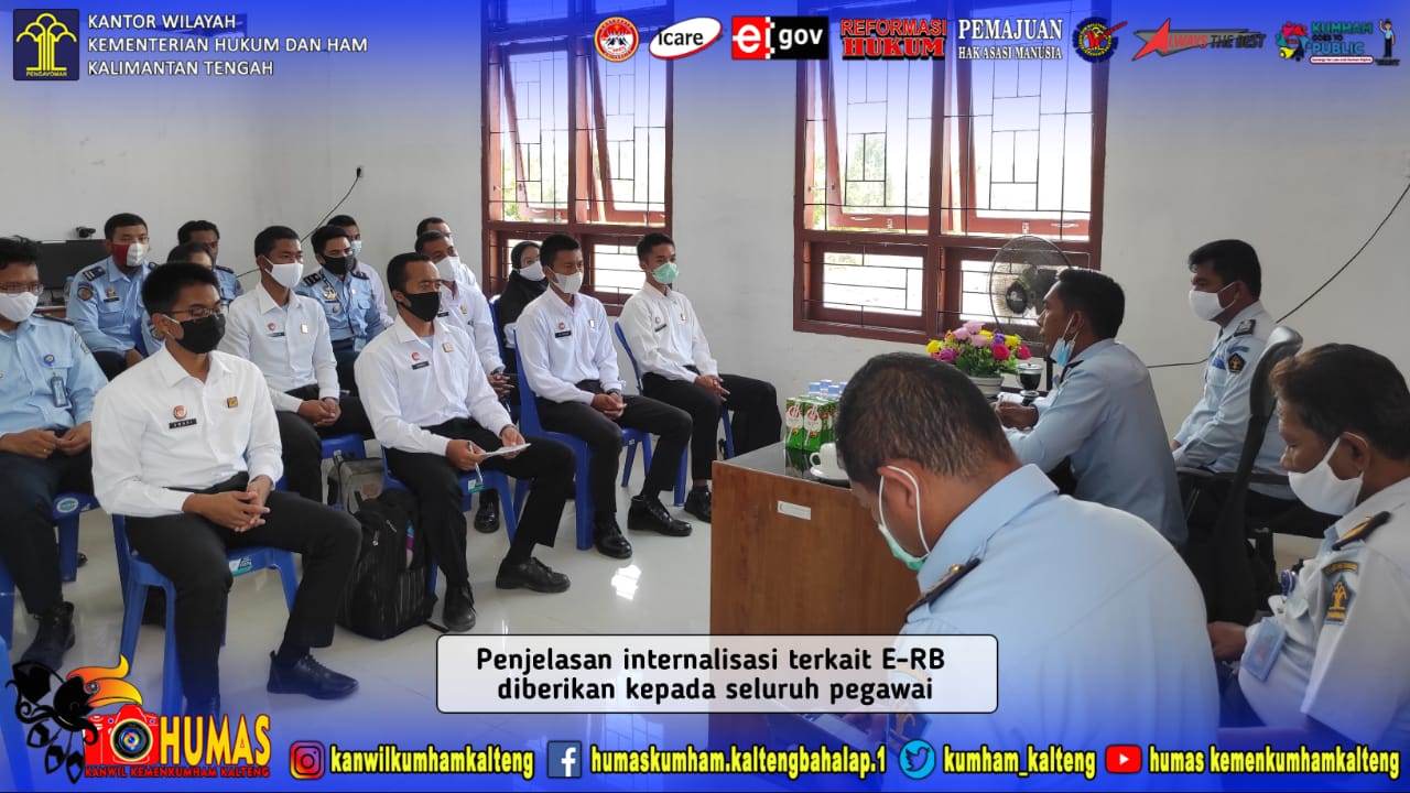 Internalisasi E-RB Kemenkumham Pada Lembaga Pemasyarakatan Kelas III Sukamara