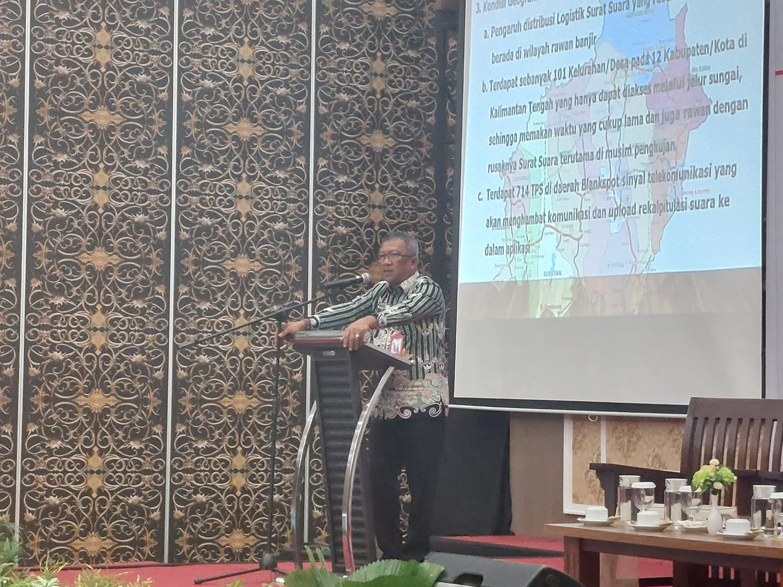 Wakili Gubernur Kalimantan Tengah, Kaban Kesbangpol Sampaikan Materi Potensi Konflik Sosial 2024