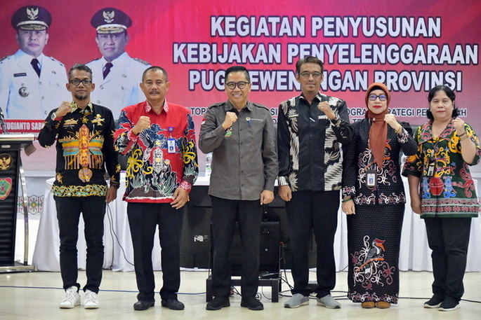 Kepala Bappedalitbang Prov. Kalteng Buka Kegiatan Penyusunan Anggaran Responsif Gender T.A 2024