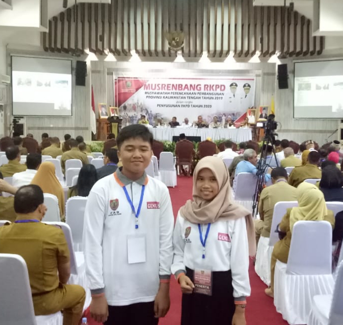 Forum Anak Daerah Berpartisipasi Dalam Musrenbang Prov. Kalteng Tahun 2019